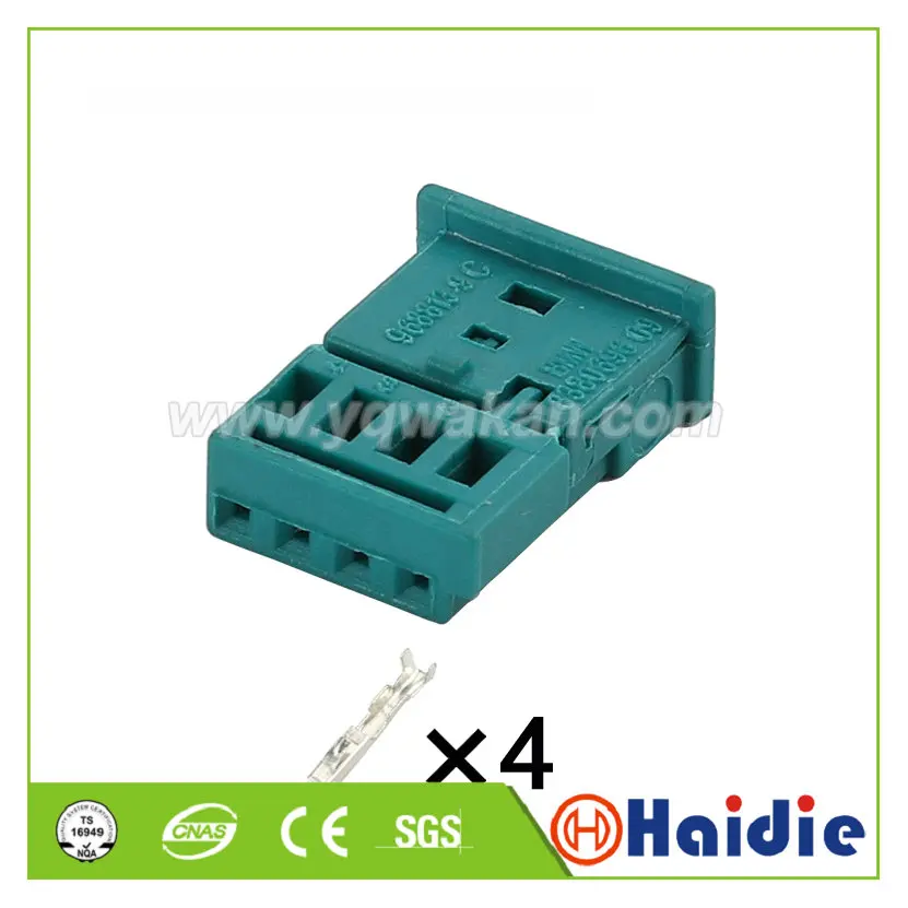 Бесплатная доставка 5 комплектов 4-контактный автомобильный гнездовой кабель