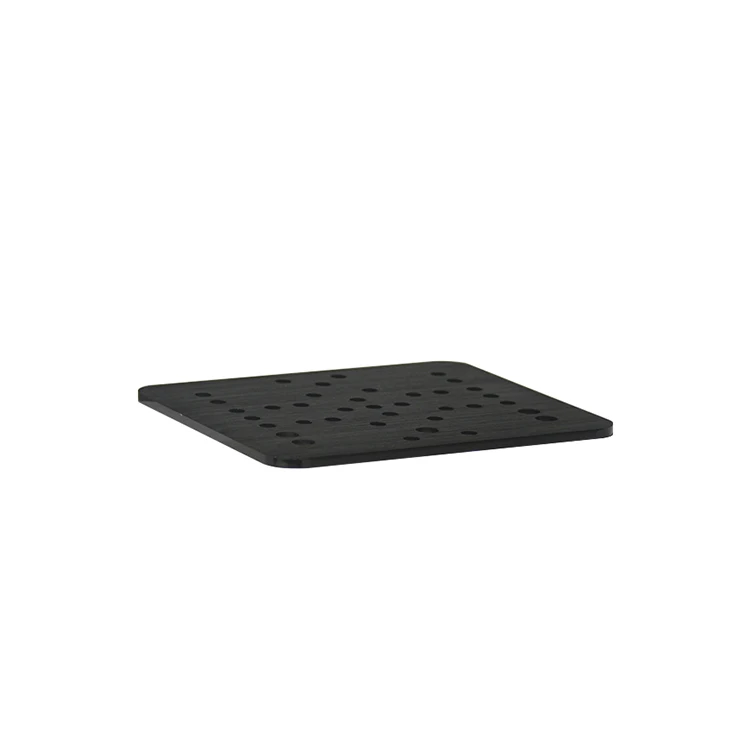 Запчасти для 3D-принтера опорная плита 40 мм черная пескоструйная обработка 100 x 120 3