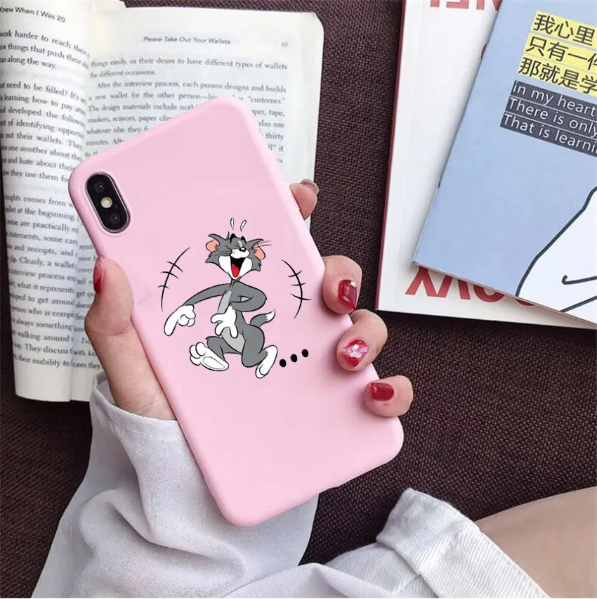 Забавные Джерри, чехол для телефона для huawei p30 p30 lite p20 pro mate 20 pro/mate 10 lite honor 20 9 10 lite кошки и Мышь защитный чехол