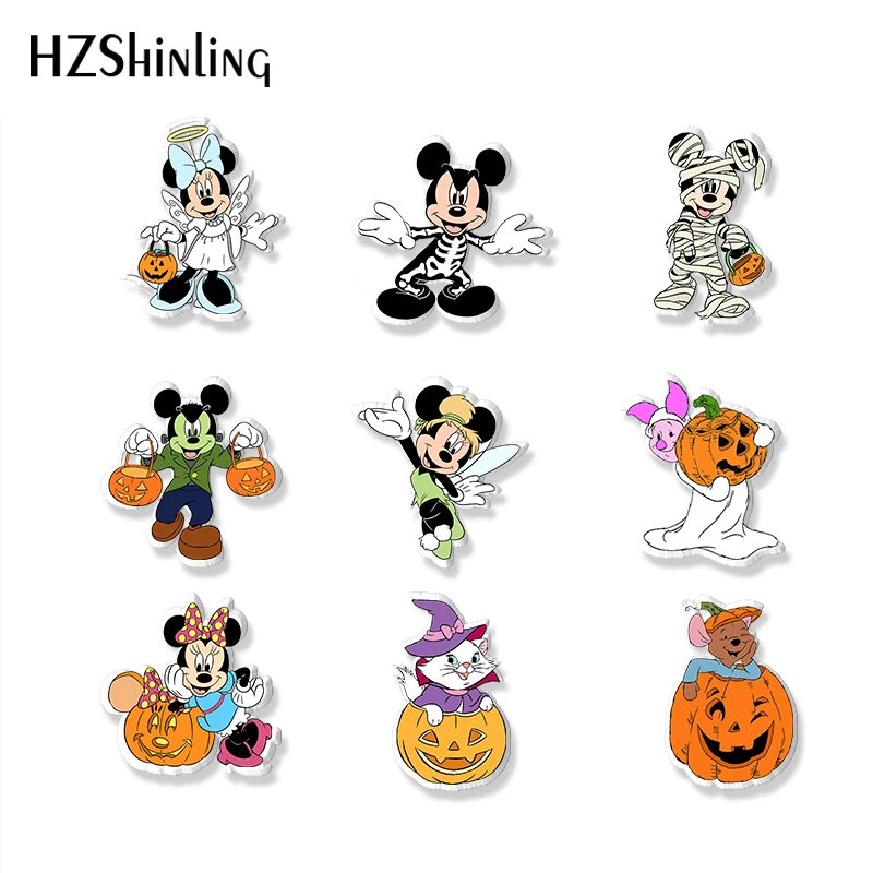 Новинка 2021 Хэллоуин Микки Минни Маус Винни Пух Дональд Дак Ститч ручная работа