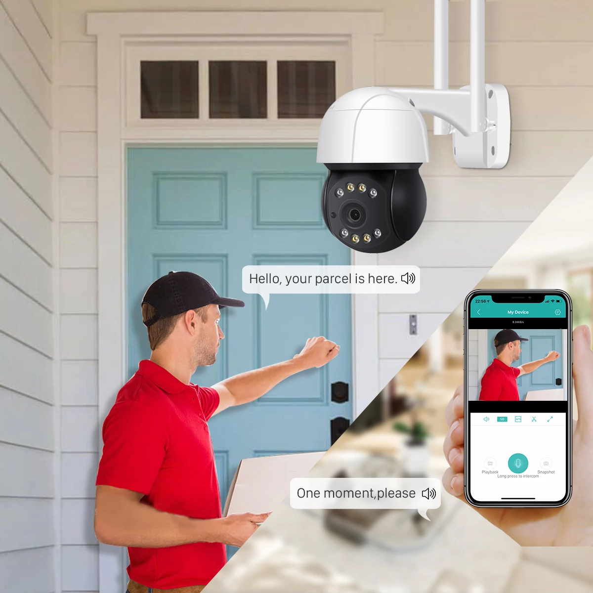 Nuvem à Prova Água de Segurança em Casa Ptz ao ar Anbiux Livre Câmera fi 3mp Velocidade Dome Rastreamento Automático ip Camere Dwaterproof P2p Onvif Cctv 5mp wi 7 nuvem ao ar livre à prova dwaterproof