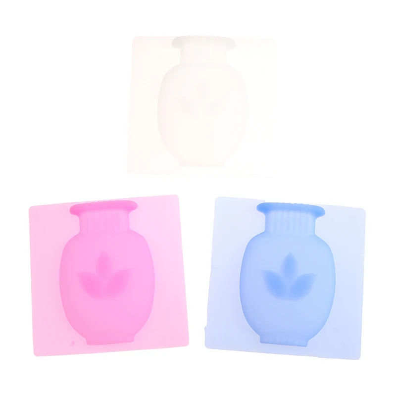 1 шт. силиконовая липкая ваза легко снимаемая стена и холодильник волшебный