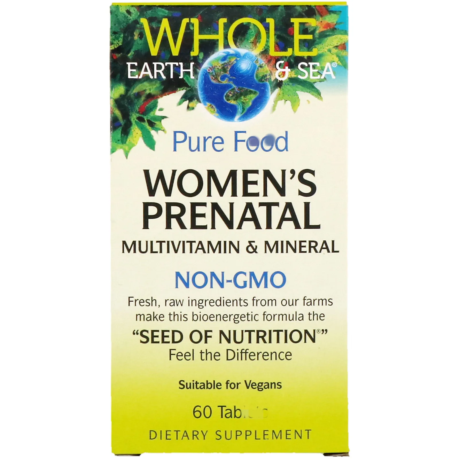 

Prenatal Multivitamins and Minerals for Pregnant Women, 60 Tab