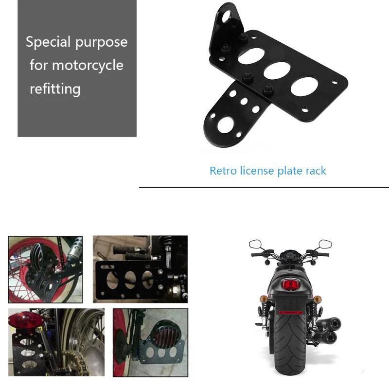 Новинка универсальный боковой задний светильник для мотоцикла кронштейн