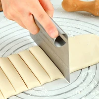 durable stainless steel pizza dough fondant scraper cutter cake baking pastry spatulas cutters tough kitchen tool accessories