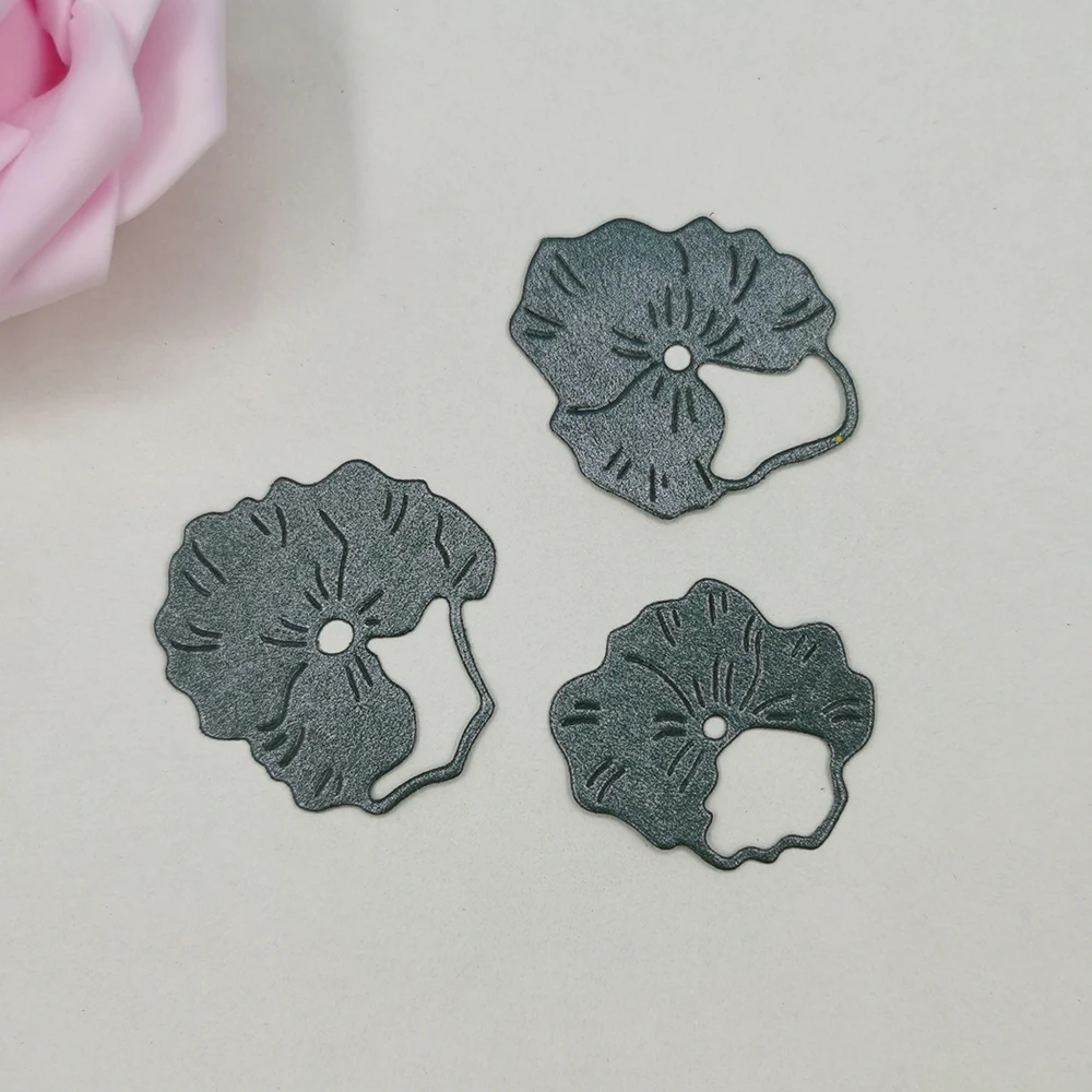 

Lotus Leaf Metal Cutting Dies For Scrapbooking New Troqueles Stamps And Planner Dies Embossing Folder Cut Stencil