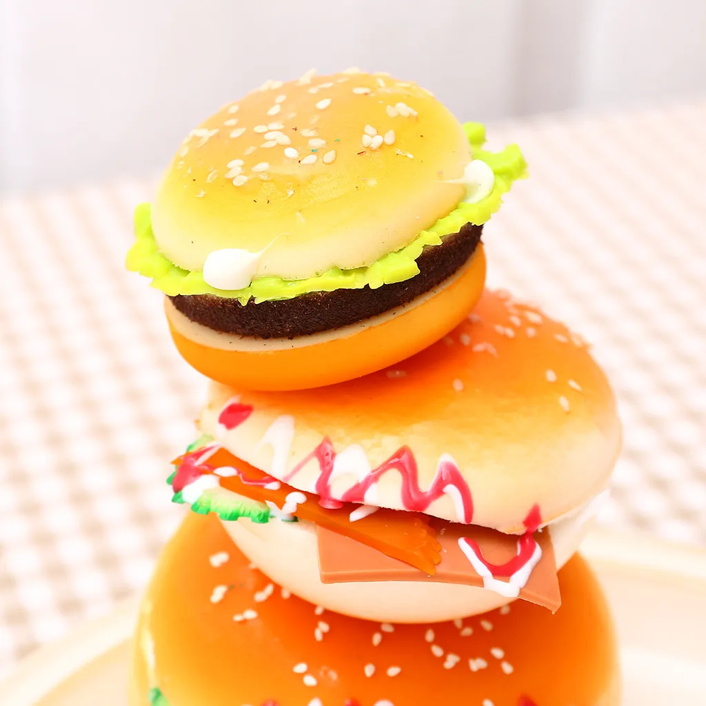 

Mini Simulation Food Breadslow Rising Scented Stress Reliever Toy Fidget Toys Novelty Funny Decompression Squeeze Vent Toys Gift