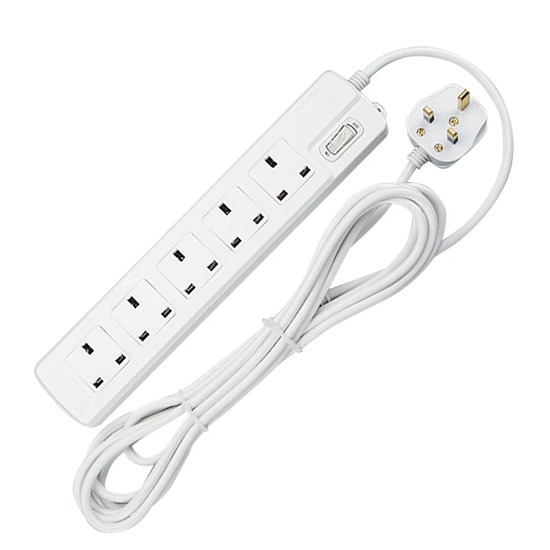 Штепсельная Вилка для дома и офиса штепсельная розетка 5AC с переключателем 1 8/3/5