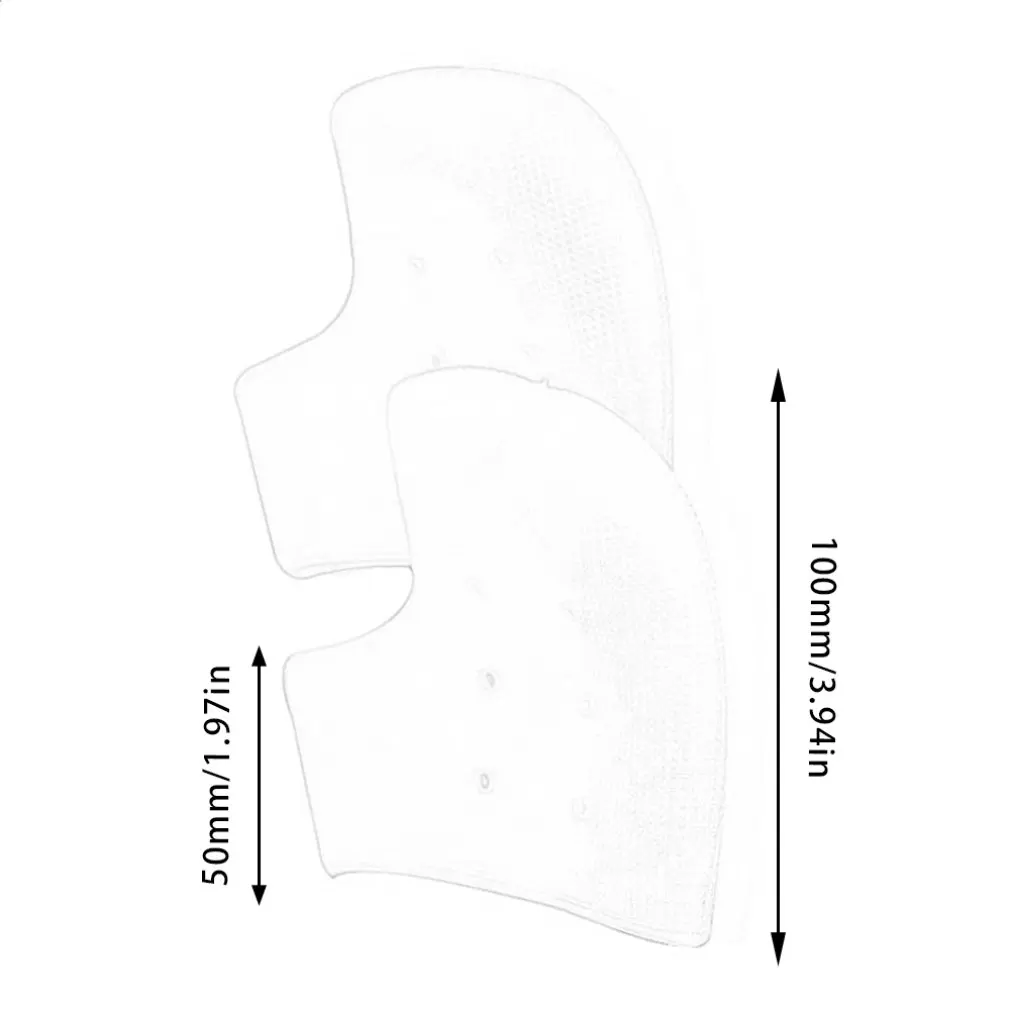 Изысканный долговечный силиконовый чехол для пятки дышащие Увлажняющие гелевые