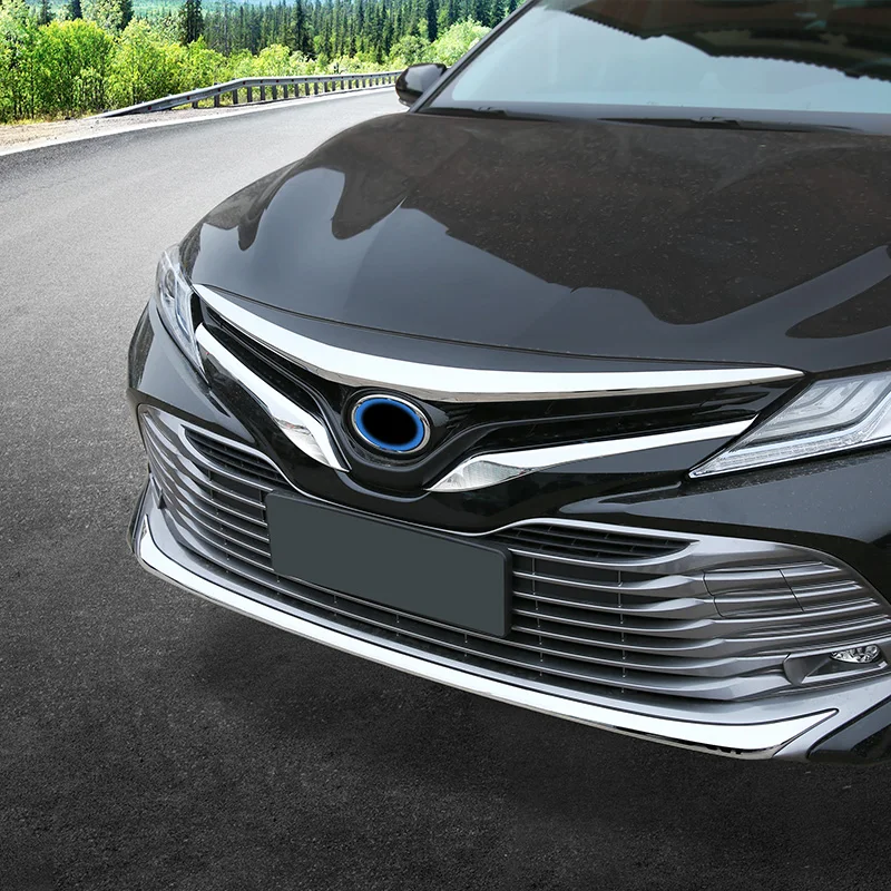 Крышка капота двигателя ABS Хромированная передняя крышка отделка гоночной