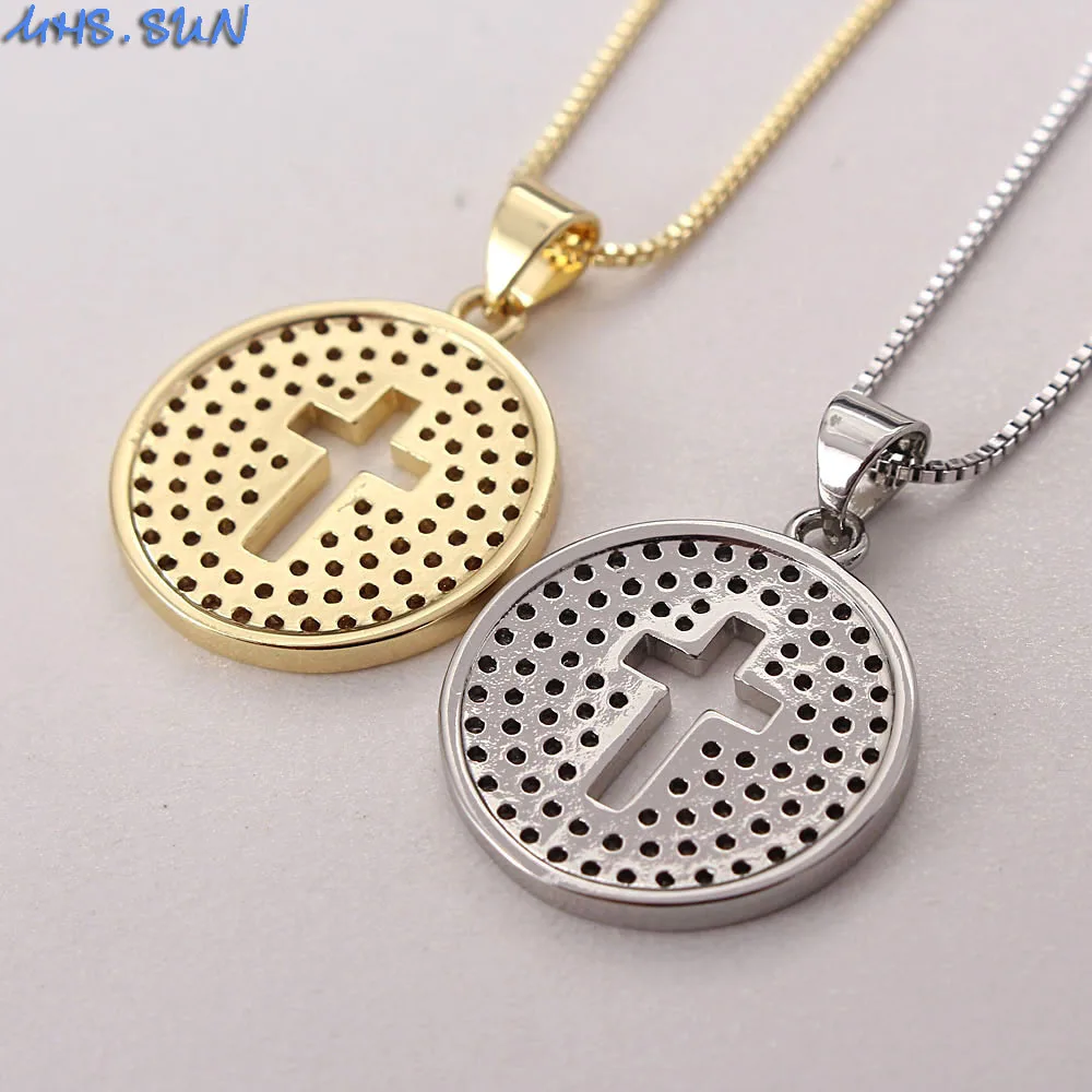 MHS.SUN комплект винтажных украшений с подвеской в виде креста