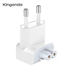 Евро вилка AC утка головка для iPad Air Pro MacBook Зарядное устройство Костюм Для MagSafe 2 стены зарядки адаптер питания ЕС Европейский контактный разъем