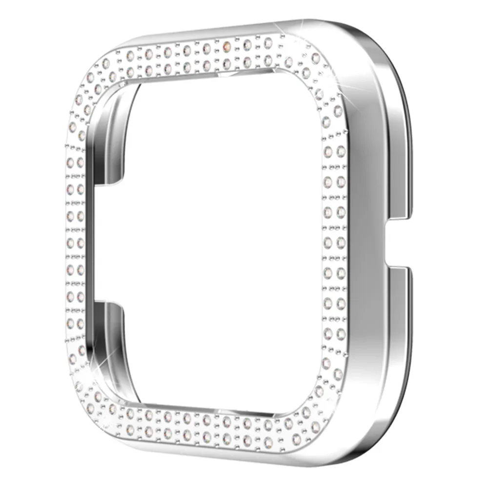 Ультратонкий Роскошный чехол из поликарбоната с кристаллами защитное кольцо для