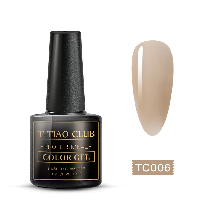 T-TIAO CLUB желе розовый гель лак для ногтей гель полупрозрачный гель лак замачиваемый дизайн ногтей УФ светодиодный гель лак здоровый цвет ногтей - Цвет: SS05070