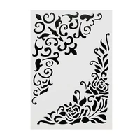 a4 size diy painting art stencil templat for wall painting scrapbooking stamping photo album decor