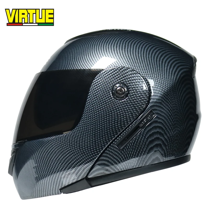 Мужской мотоциклетный шлем rcycle двойной защитный с внутренним солнечным