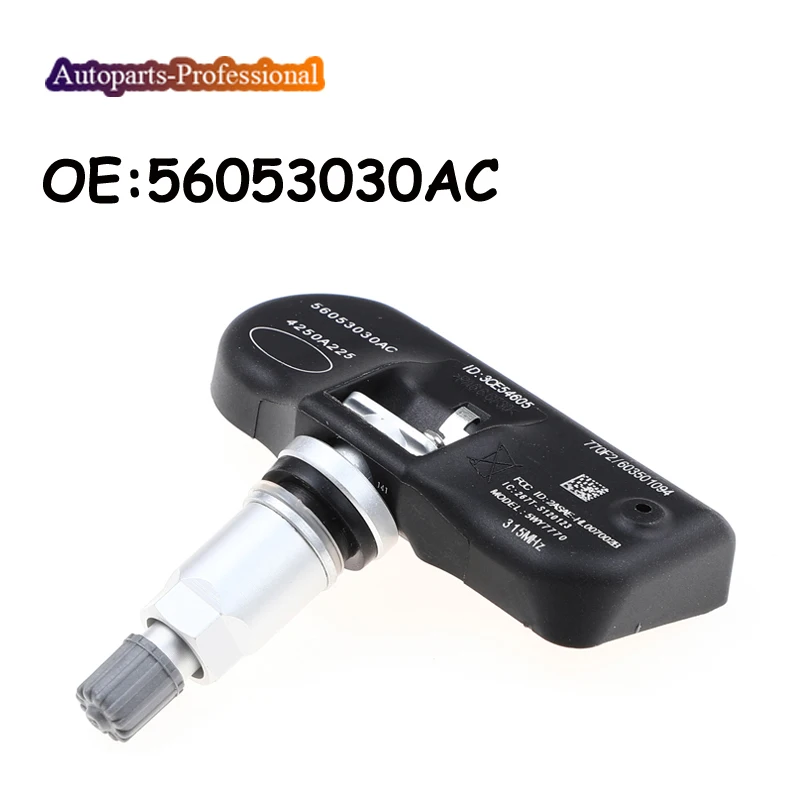 Датчик контроля давления в шинах CHRYSLER 315 МГц для PACIFICA TOWN & COUNTRY DODGE AVENGER JEEP COMPASS TPMS