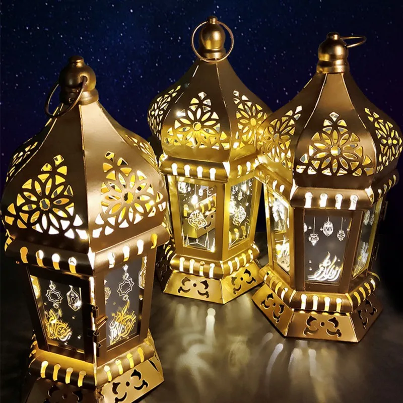 

Eid Al-Fitr Decorative Lights Islamic Holiday LED Battery Lights Family Gatherings And Room Home Decor Room Accessories