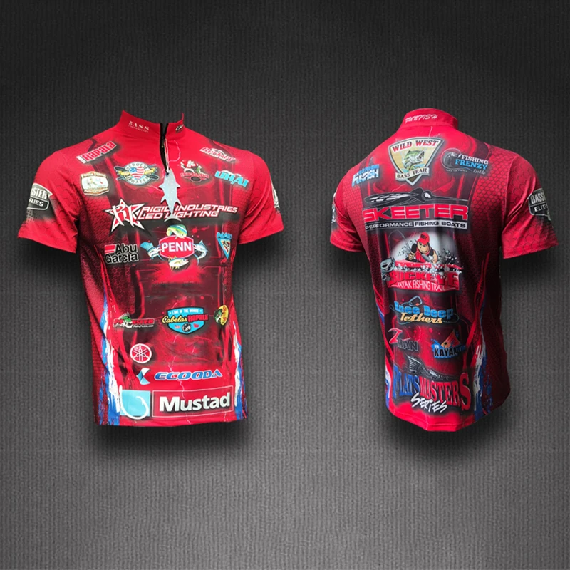 Мужская рубашка брендовая одежда для рыбалки с коротким рукавом защита от холода