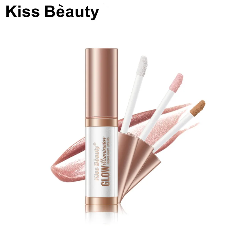 Новый бренд жидкие тени для век с блестками ручка водонепроницаемые стойкие