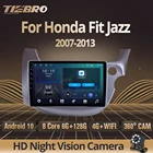 Автомагнитола TIEBRO 2 Din Android 10,0 для Honda Fit Jazz 2007-2013 Автомобильная Мультимедийная стереосистема с экраном 2 Din GPS навигация DVR DVD