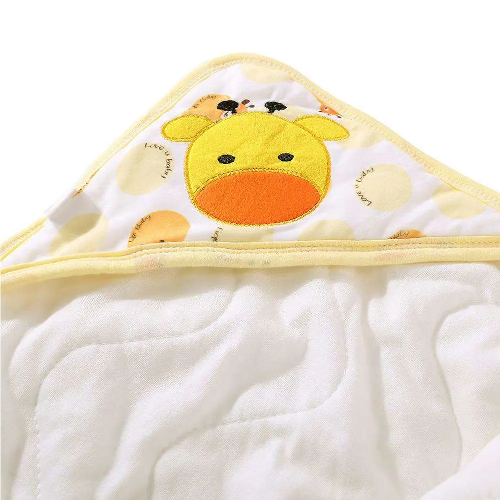 Pudcoco Cute Animal Print Newborn Baby Infant Soft Swaddle Wrap Cotton Swaddling Blanket Sleeping Wrap