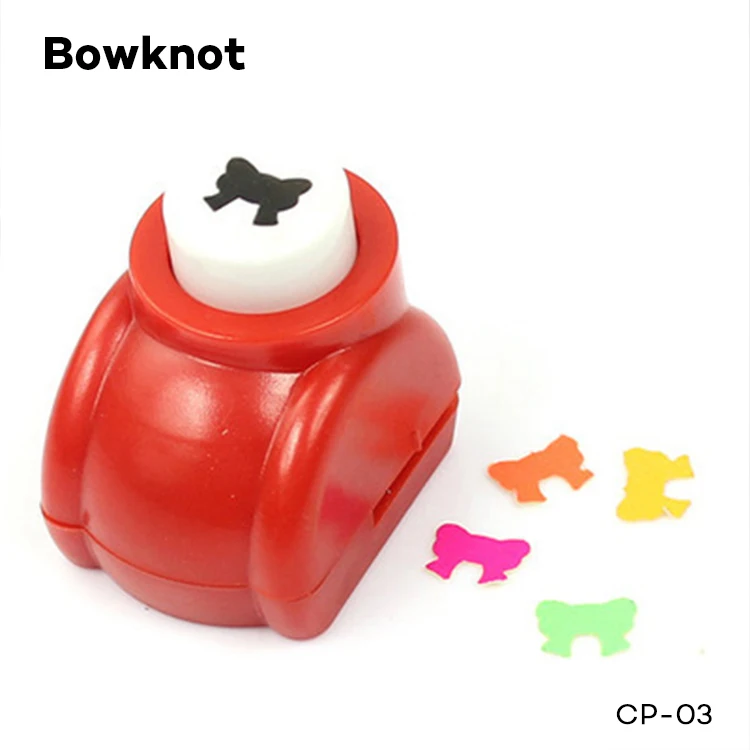 Bowknot 1 шт. Мини поделки для скрапбукинга ручной работы дырокол для открыток для поделок подарочная карта бумажный Дырокол CL-1203 - Цвет: Bowknot