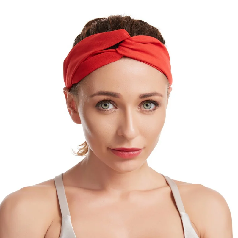 

Головные уборы 10 цветов s, богемные Модные женские Однотонные эластичные ленты в национальном стиле, аксессуары