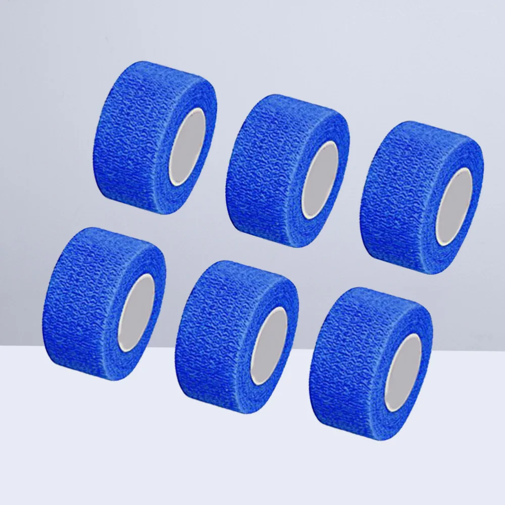 

6pcs Cohesive Bandages Self Adherent Wrap Tape Stretch Athletic Strong Elastic First Aid Tape (Skin Color)