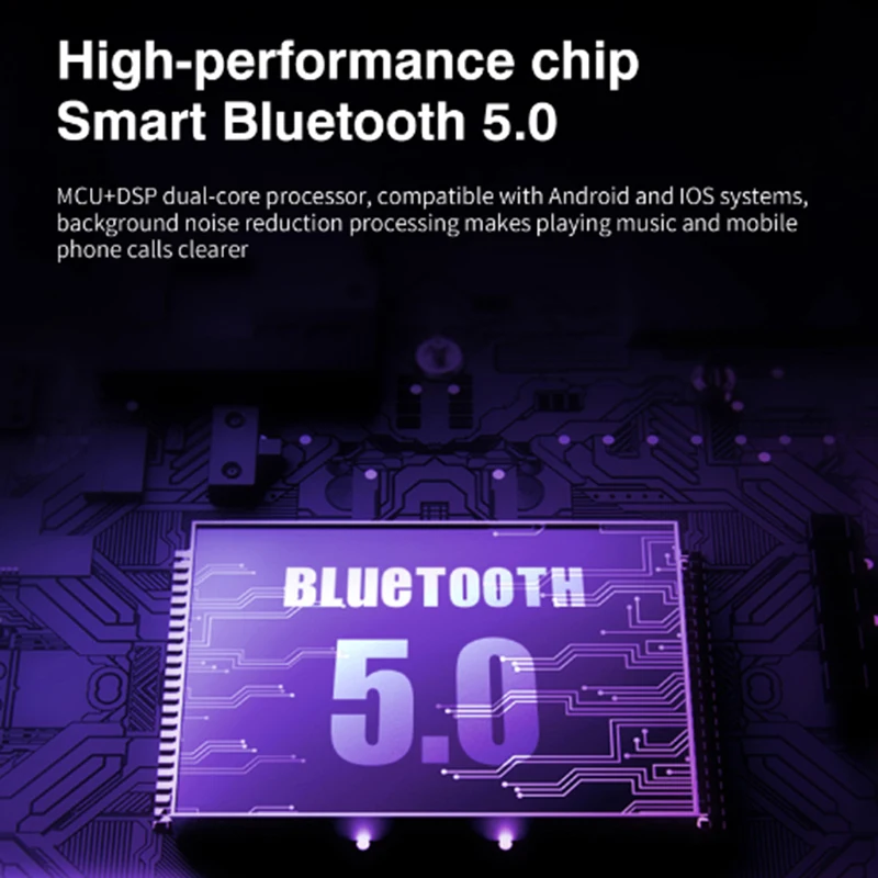 Новый Автомобильный Bluetooth 5 0 FM-передатчик беспроводной громкой связи