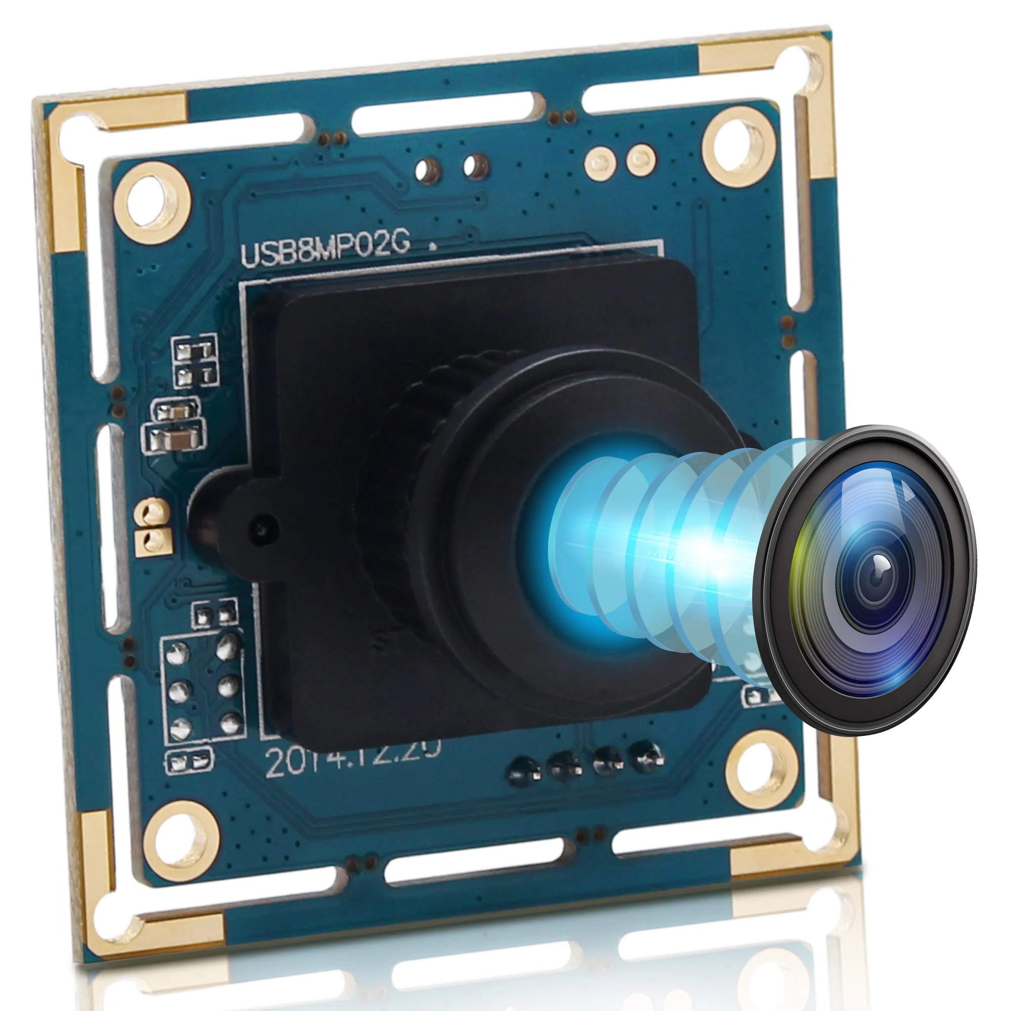 USB веб камера 8 мегапиксельная SONY IMX179 сенсор мини широкоугольный плата Cam 180