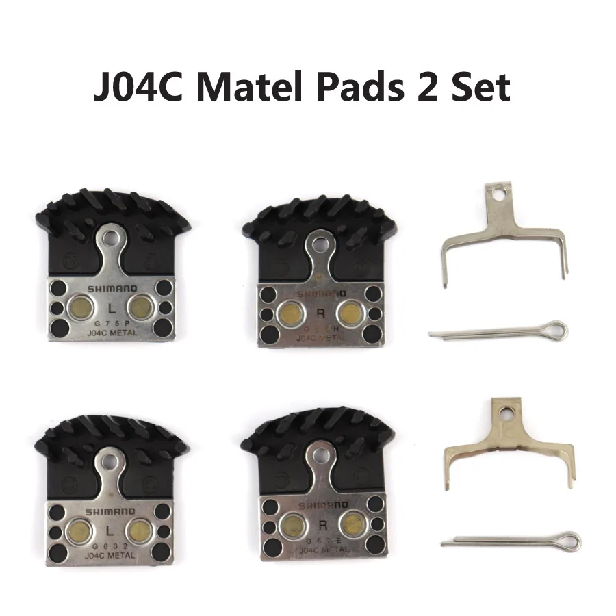 J04C 2 SET SHIMANO J02A J03A J04C тормозные колодки DEORE XT SLX DEORE J02A J03A J04C охлаждающий плавник Ice Tech тормозные колодки M785 M675 M7000 M8000 M6000 - Цвет: J04C 2 SET