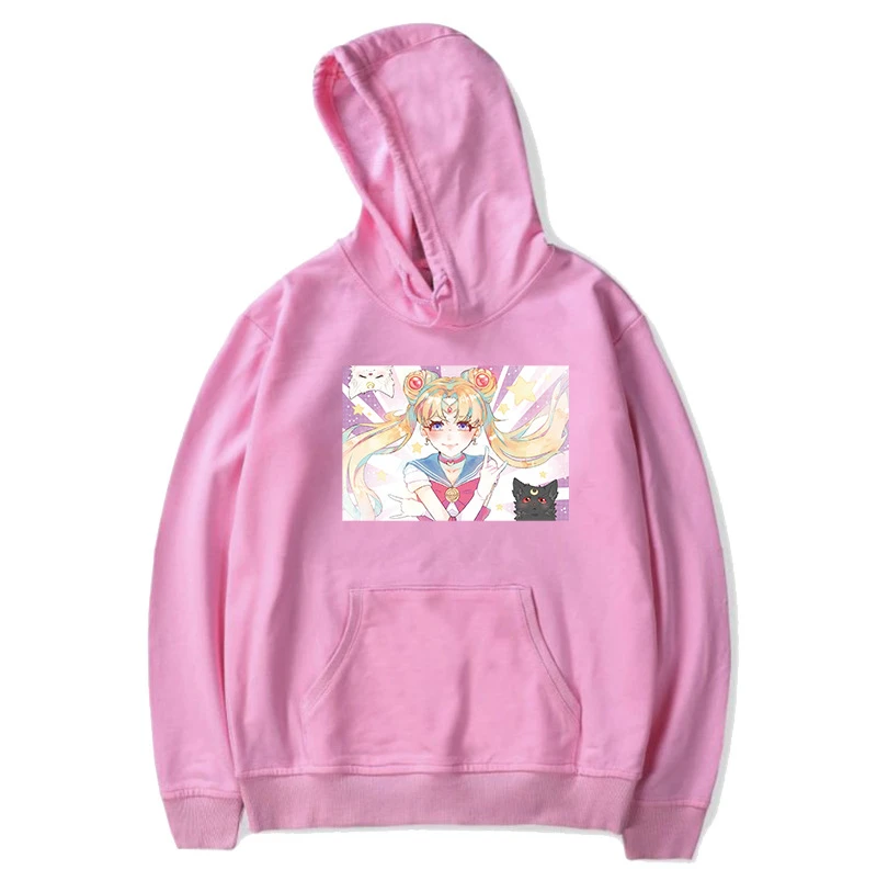 

Anime Sailor Moon Cosplay Costumes Hoodies Magical Girl Spring and Autumn Sweatshirts Adult COS Apparel Christmas Halloween Gift