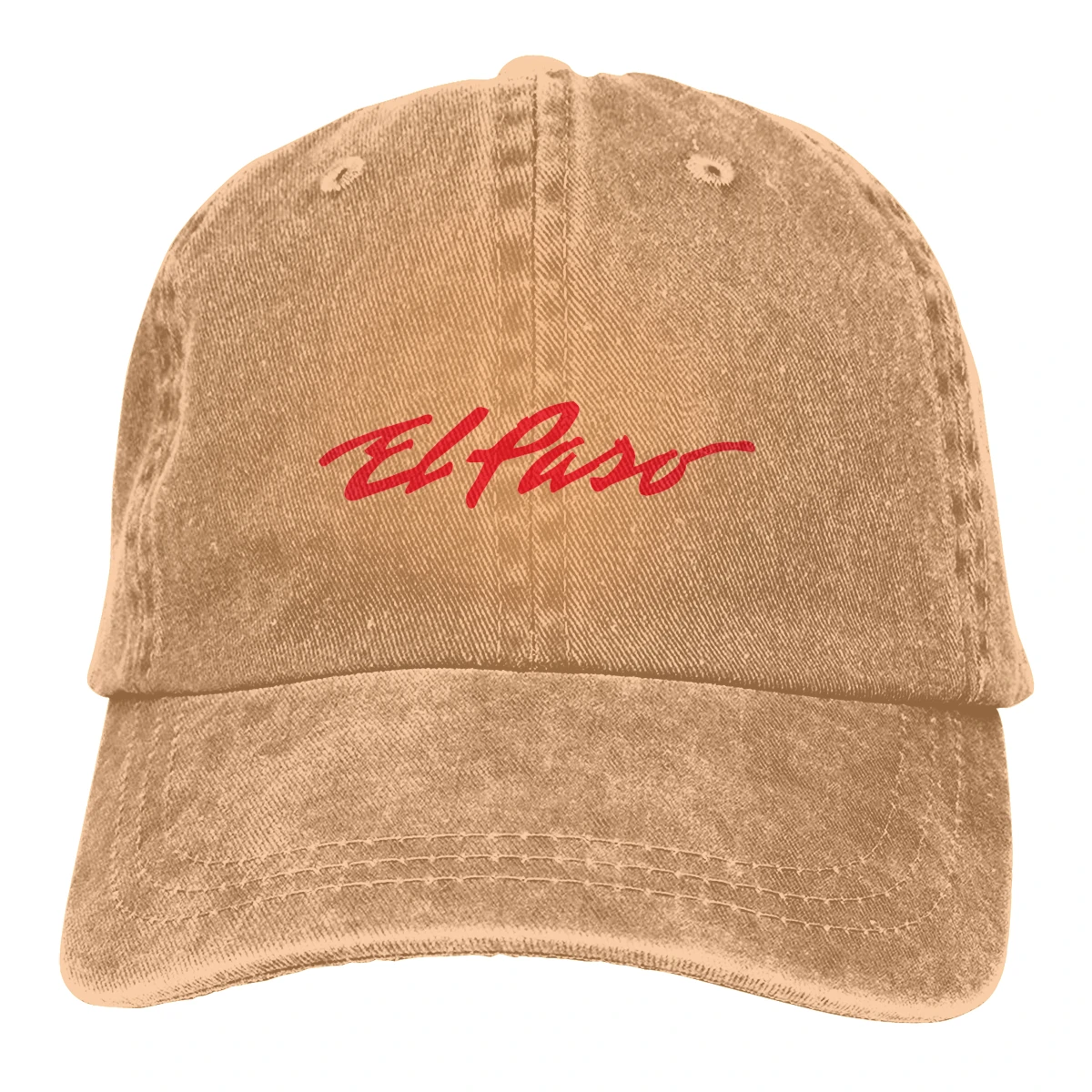 

El Paso men's women's Retro Washed Cowboy hat Baseball Cap