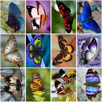 diy butterfly flower 5d diamond painting full square drill cross ctitch kits diamond mosaic embroidery wall art home decor gift