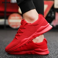 fashion classic white black red men shoes outdoor men sneakers high quality breathable mesh men casual shoes summer shoes tennis