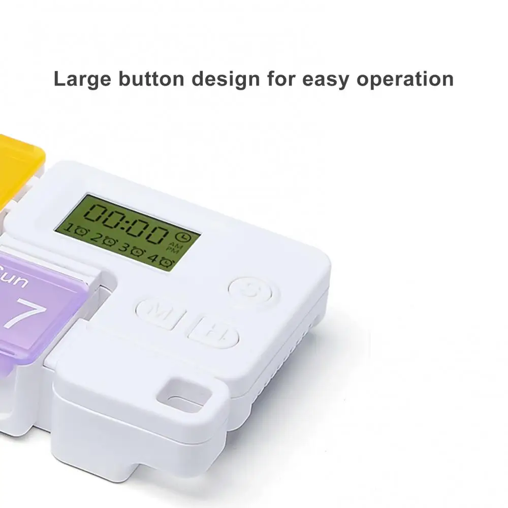 Коробка-органайзер для хранения таблеток на 7 ячеек 50% горячая распродажа |