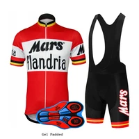 2022 summer cycling short sleeve jersey and bib shorts set 89757