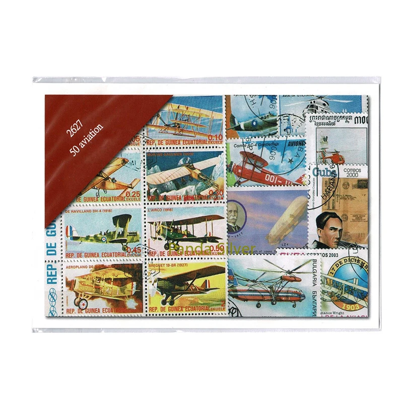 Разные темы набор марок Каждая тема состоит из 50 разных используемых с почтовыми