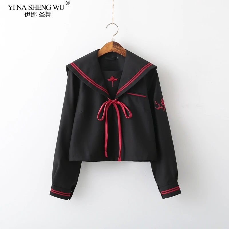 

Demon Girl Japanese Korean Sailor Suit Short Skirts School Girl Jk Uniform Pleated Skirt School Uniform Student Cosplay Costumes