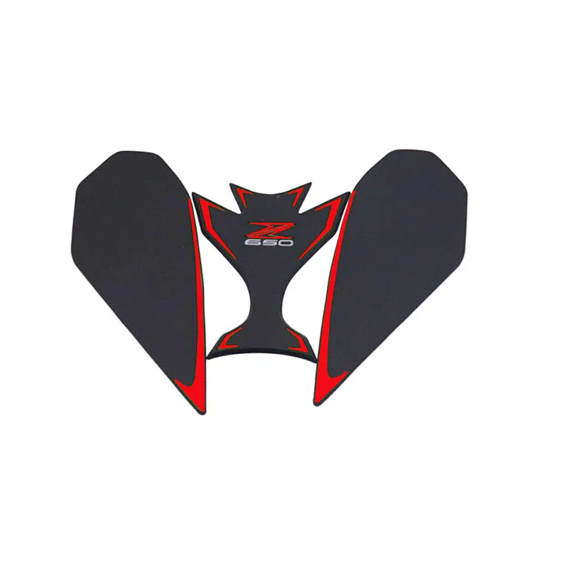 

Motorcycle Tank Pad Protector Sticker Decal Gas Fuel Knee Grip Traction Side For Kawasaki Z650