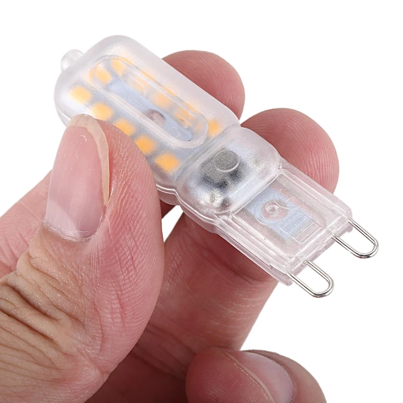 

G9 5W 2835 SMD Dimmable LED Spot Light Energy Saving Corn Bulb Lamp 220V Warm White