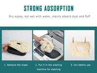 1pcs auto mopping robot usb charging vacuum cleaner cleaning home automatic mop dust clean mop cloth for drywet floorscarpet