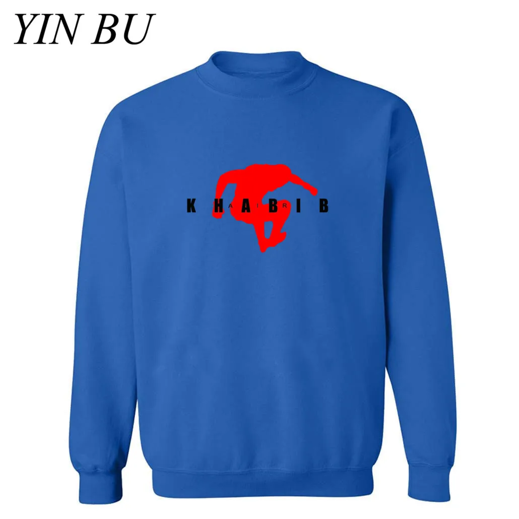 Parody Khabib Nurmagomedov MMA Russian The Eagle Air Fighter Hoodie Men Sweatshirts Streetwear Long Sleeve | Мужская одежда