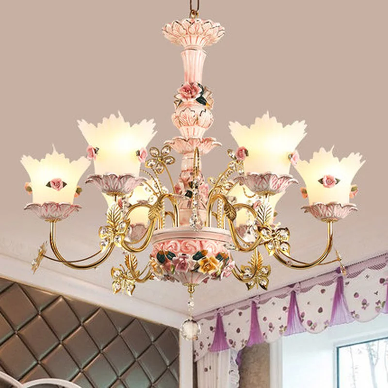 Роскошная хрустальная люстра во французском стиле для гостиной спальни комнаты