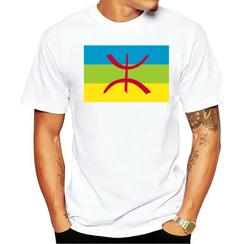 

Amazigh Berber Flag Graphic Men's T-Shirt