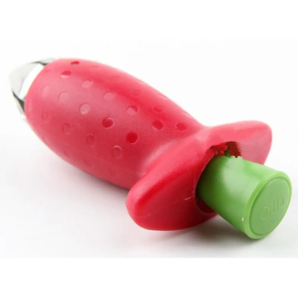 1 шт. клубника шелушильная машина творческий фрукты лист гаджет для удаления