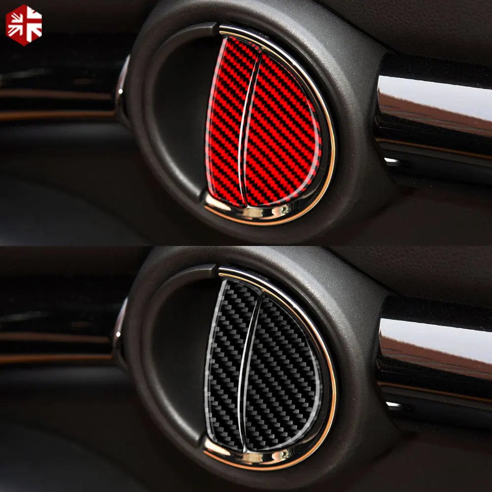 

4 X Car Interior Carbon Fiber Door Handle Cover Trim for Mini Cooper F55 F54 F60