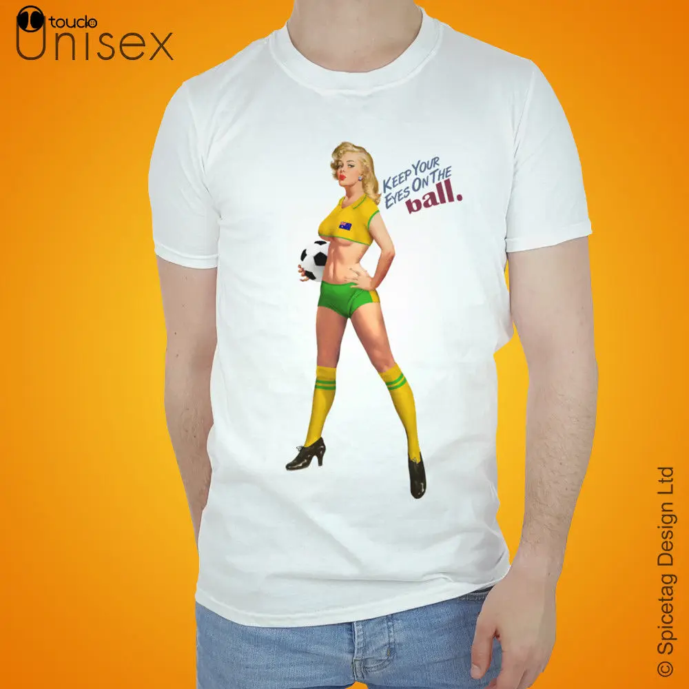 Футболка австралийская в ретро стиле для девушек новинка 2019 года летняя мужская