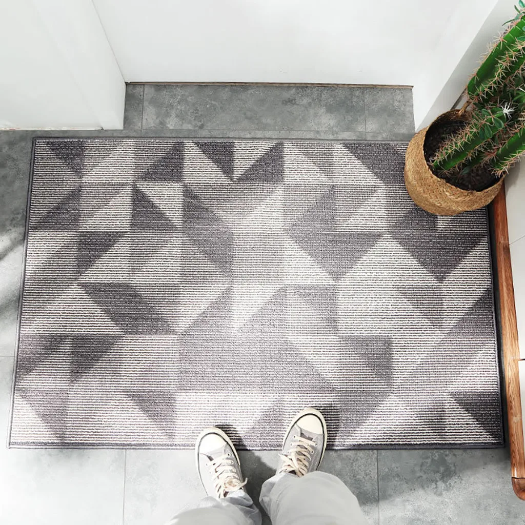 Внутренний дверной коврик нескользящий пылевсасывающий Коврик для прихожей